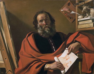 St. Luke by Giovanni Francesco Barbieri